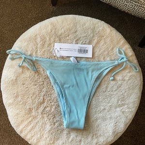 White fox bikini bottom